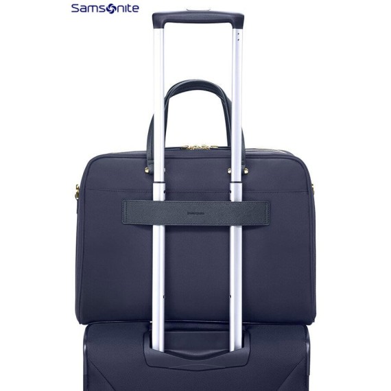 Samsonite Pasta Para Portátil 15.6” ZALIA Azul Escuro - Ref. 9285D00511