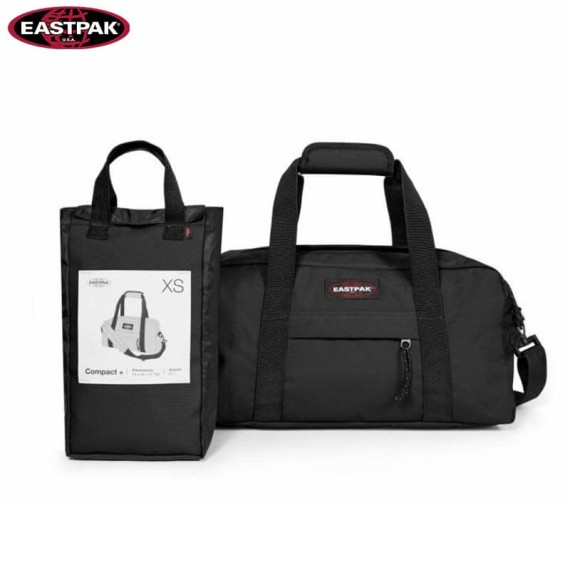 Saco de Viagem 44cm EASTPAK Compact + Preto | Ref. 267.77D008