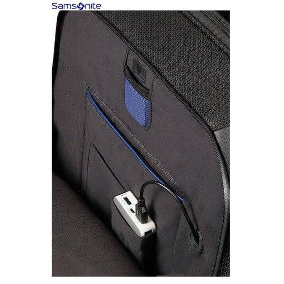 Samsonite Mala/Trolley de Viagem Cabine 4 Rodas Spinner 55cm Expansível X- RISE Preto - Ref. 92CH200109 Samsonite Mala/Trolley de Viagem Cabine 4 Rodas Spinner 55cm Expansível X- RISE Preto - Ref. 92CH200109