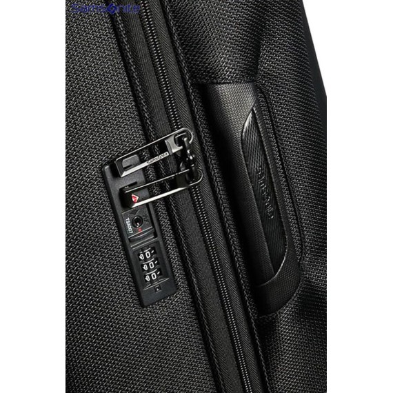 Samsonite Mala/Trolley de Viagem Média 4 Rodas Spinner 67cm Expansível X- RISE Preto - Ref. 92CH200309