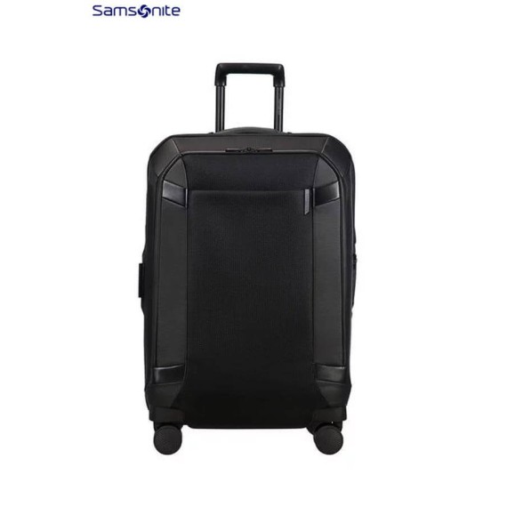 Samsonite Mala/Trolley de Viagem Média 4 Rodas Spinner 67cm Expansível X- RISE Preto - Ref. 92CH200309