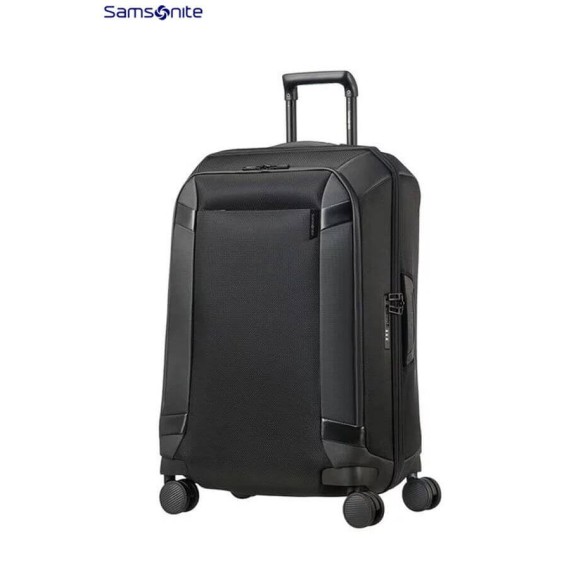 Samsonite Mala/Trolley de Viagem Média 4 Rodas Spinner 67cm Expansível X- RISE Preto - Ref. 92CH200309