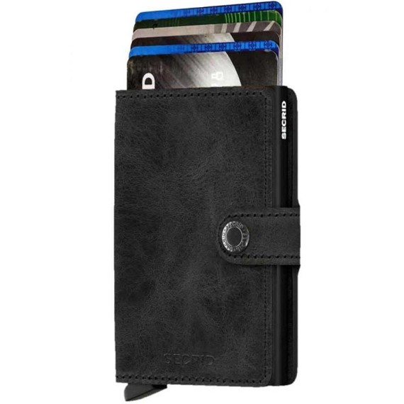 Secrid MINIWALLET Vintage Black | Ref. 297.MV-P