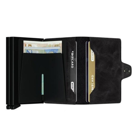 Secrid TWINWALLET Vintage Black | Ref. 297.TV-P
