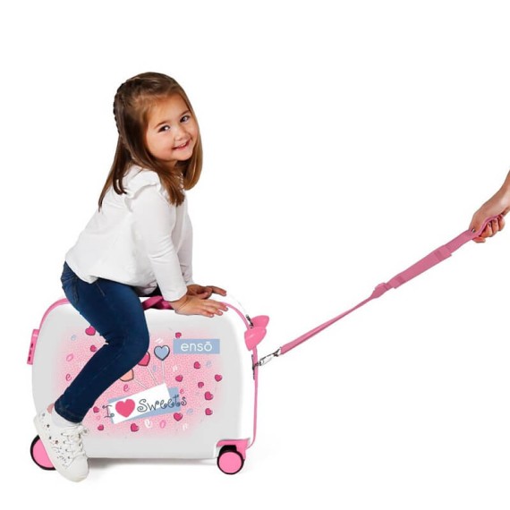 Mala de Viagem Infantil 4 Rodas ENSO Sweets Multicolor | Ref. 186.9289864 Mala de Viagem Infantil 4 Rodas ENSO Sweets Multicolor | Ref. 186.9289864