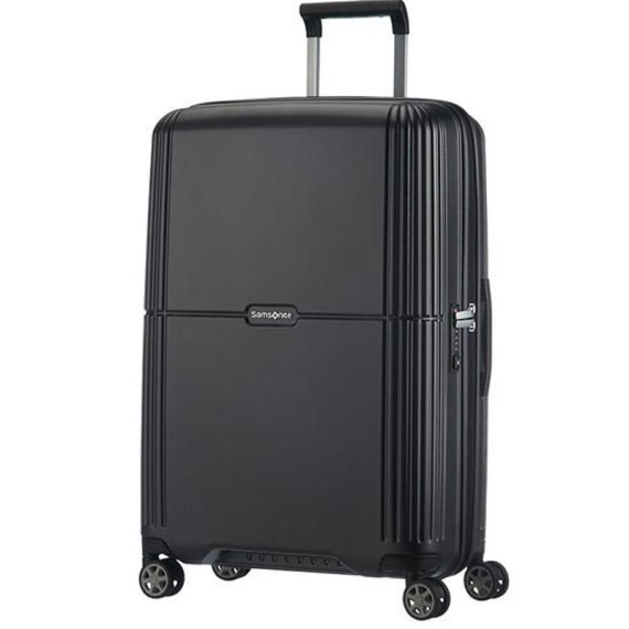 SAMSONITE Mala de Viagem / Trolley Médio 69cm 4 Rodas Orfeo Preta | Ref. 92CC400219