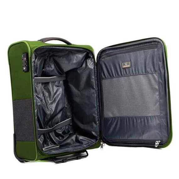 Roncato Mala/Trolley Cabine 2 Rodas com Mochila HYPER Verde Militar - Ref. 99.41685467