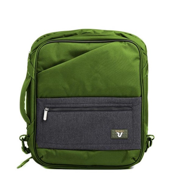 Roncato Mala/Trolley Cabine 2 Rodas com Mochila HYPER Verde Militar - Ref. 99.41685467