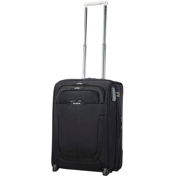 Samsonite Mala/Trolley de Viagem Cabine 2 Rodas Upright 55cm Expansível DUOSPHERE Preto - Ref. 92CC600209