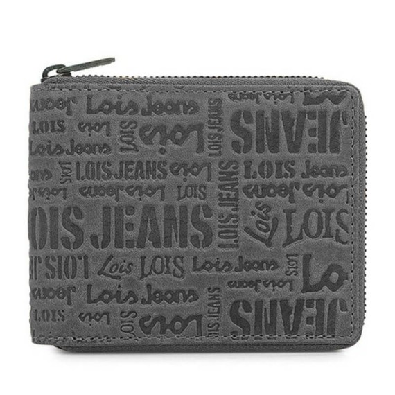 Lois Carteira Porta-Notas com fecho TUCSON Azul - Ref. 237.1170903