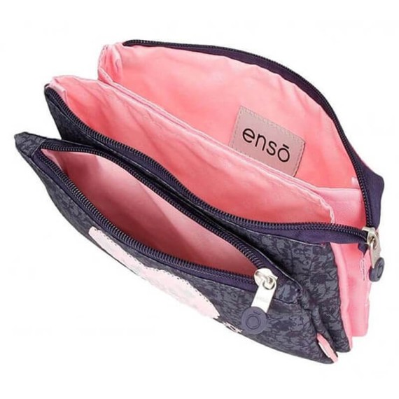 Estojo Escolar Triplo Compartimento Enso LEARN Multicolor | Ref. 186.9144361