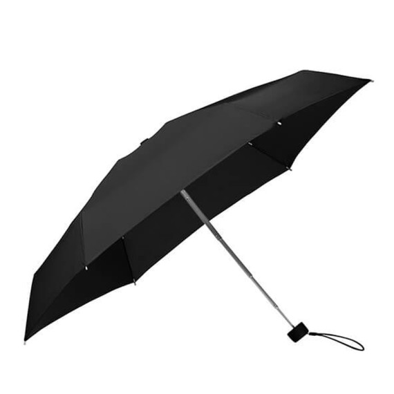 Samsonite Guarda-Chuva Dobrável Feminino Manual MINIPLI COLORI S Preto