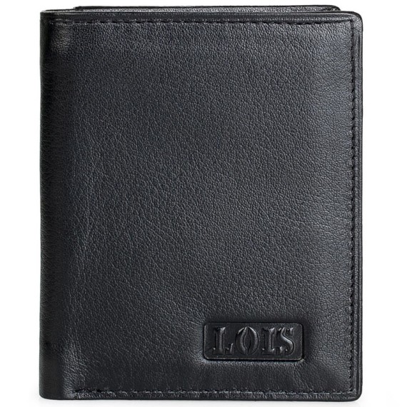 Lois Carteira Porta-Notas Vertical com Porta-Moedas CUMBERLAND Preto - Ref. 237.20131901 Lois Carteira Porta-Notas Vertical com Porta-Moedas CUMBERLAND Preto - Ref. 237.20131901