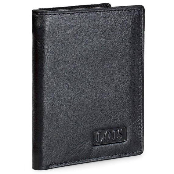 Lois Carteira Porta-Notas Vertical com Porta-Moedas CUMBERLAND Preto - Ref. 237.20131901