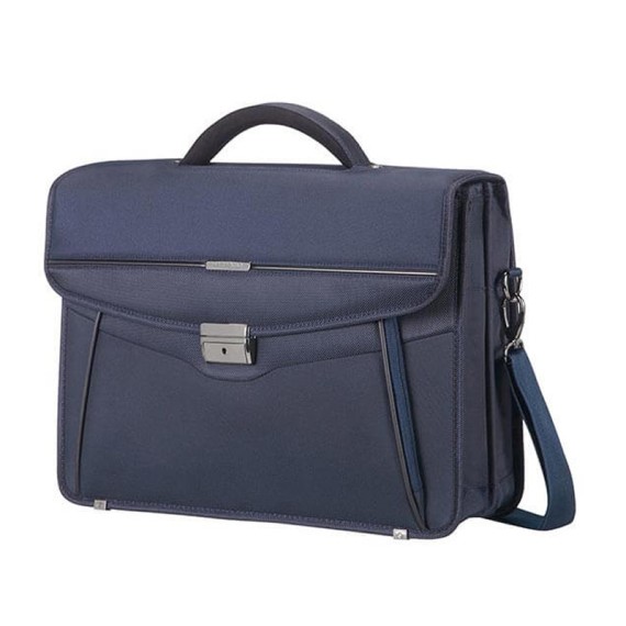 Samsonite Pasta para Portátil 15.6” 2C DESKLITE Azul | Ref. 9250D00201