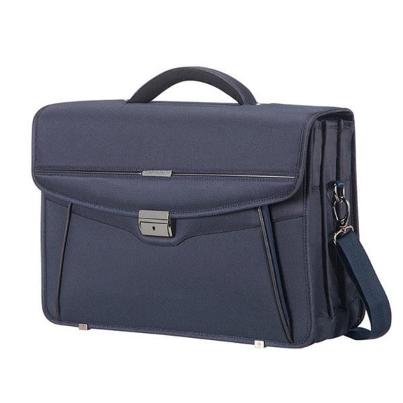 Samsonite Pasta Para Portátil 15.6” 3 Compartimentos DESKLITE Blue - Ref. 9250D00301