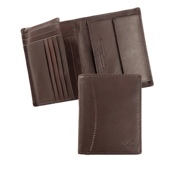 CAMEL ACTIVE Carteira Porta-Notas Vertical com Porta-Moedas Cordoba Castanha | Ref. 9113370620 - 000591