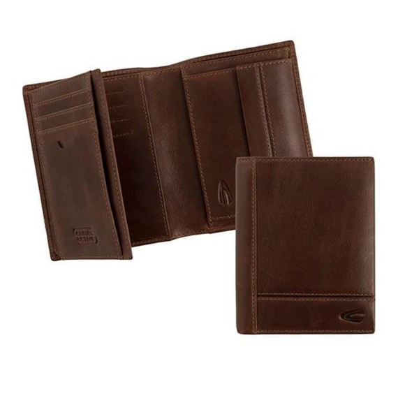 Camel Active Carteira Tradicional ao Alto com Porta-Moedas TOKYO Castanha | Ref. 9127070529 Camel Active Carteira Tradicional ao Alto com Porta-Moedas TOKYO Castanha | Ref. 9127070529