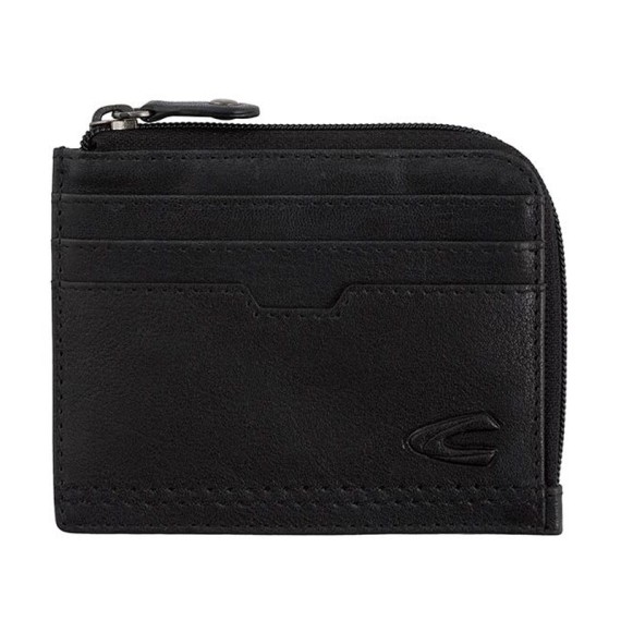 Camel Active Porta Cartões com fecho OSAKA Preto | Ref. 9126970760