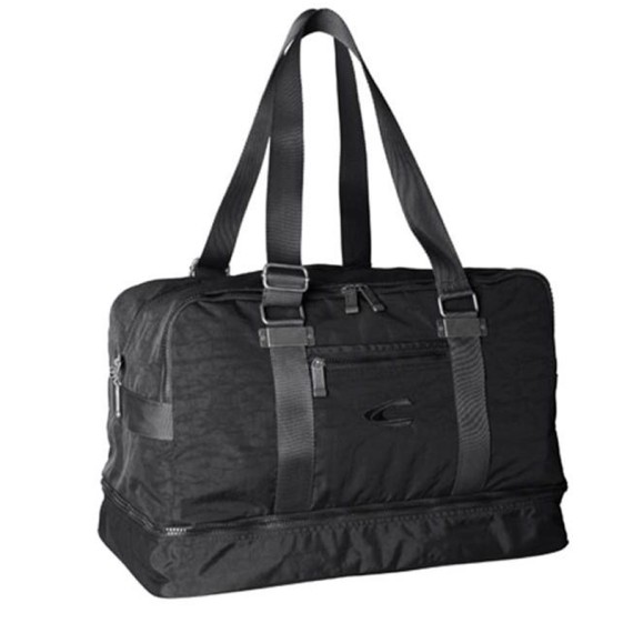Saco de Viagem com Sapateira 48 cm Preto Journey Camel Active - Ref. 91B0012460
