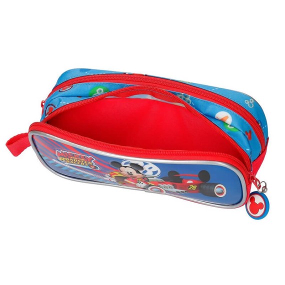 Estojo Escolar Duplo Compartimento MICKEY WORLD Multicolor - Ref. 186.2364261(2) Estojo Escolar Duplo Compartimento MICKEY WORLD Multicolor - Ref. 186.2364261(2)