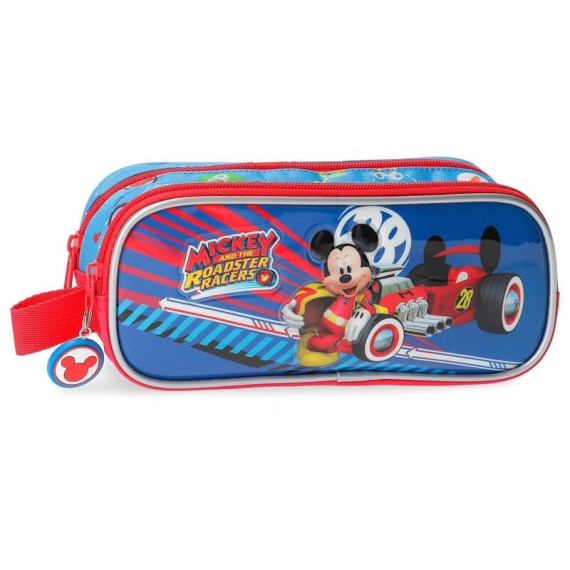 Estojo Escolar Duplo Compartimento MICKEY WORLD Multicolor - Ref. 186.2364261