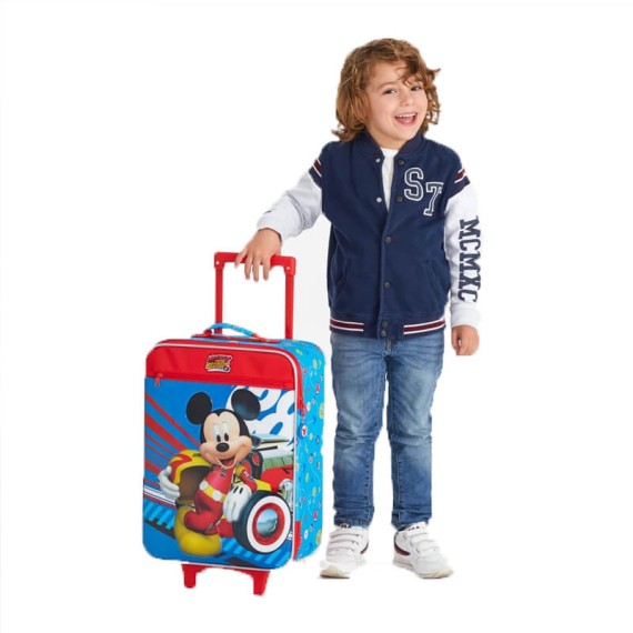 Mala/Trolley de Cabine 2 Rodas Upright 50cm MICKEY WORLD Multicolor - Ref. 186.2369061(1) Mala/Trolley de Cabine 2 Rodas Upright 50cm MICKEY WORLD Multicolor - Ref. 186.2369061(1)