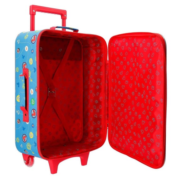 Mala/Trolley de Cabine 2 Rodas Upright 50cm MICKEY WORLD Multicolor - Ref. 186.2369061(2) Mala/Trolley de Cabine 2 Rodas Upright 50cm MICKEY WORLD Multicolor - Ref. 186.2369061(2)