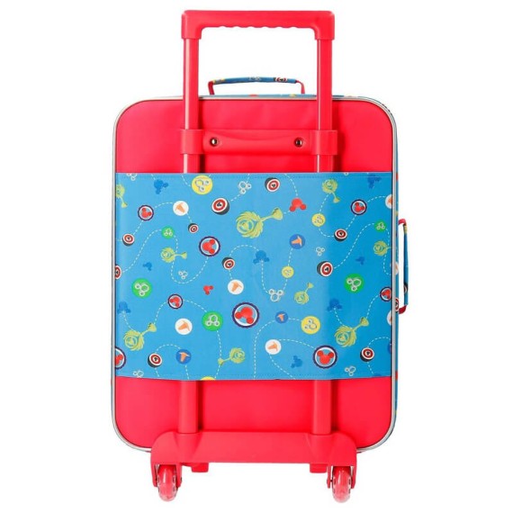 Mala/Trolley de Cabine 2 Rodas Upright 50cm MICKEY WORLD Multicolor - Ref. 186.2369061(4) Mala/Trolley de Cabine 2 Rodas Upright 50cm MICKEY WORLD Multicolor - Ref. 186.2369061(4)