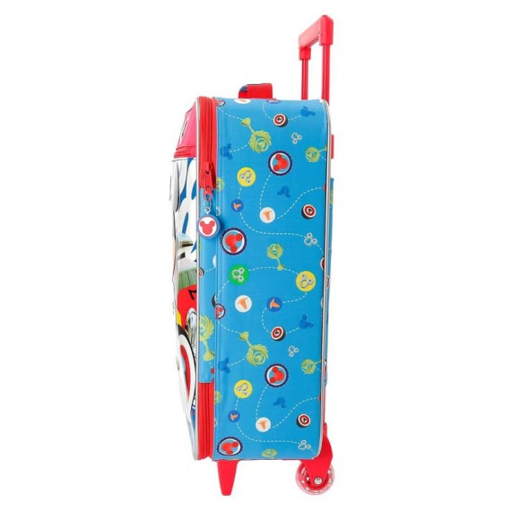 Mala/Trolley de Cabine 2 Rodas Upright 50cm MICKEY WORLD Multicolor - Ref. 186.2369061(5) Mala/Trolley de Cabine 2 Rodas Upright 50cm MICKEY WORLD Multicolor - Ref. 186.2369061(5)