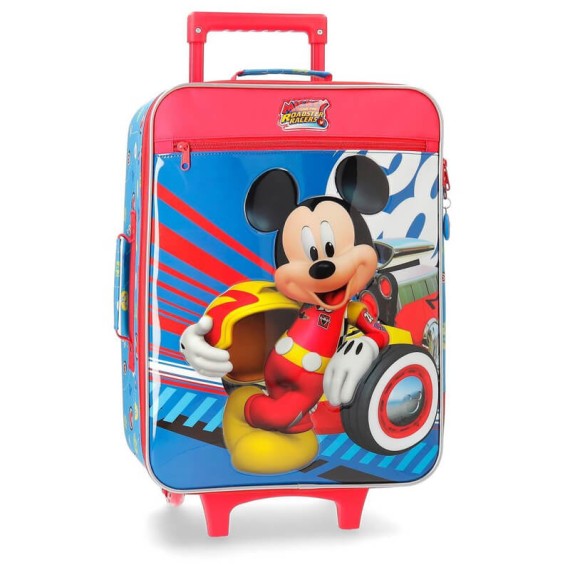 Mala/Trolley de Cabine 2 Rodas Upright 50cm MICKEY WORLD Multicolor - Ref. 186.2369061