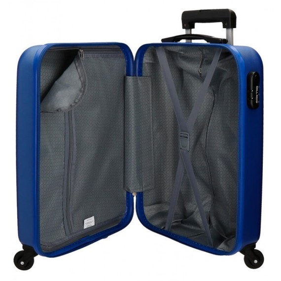 Roll Road Mala de Cabine / Trolley 55cm 4 Rodas FLEX Azul | Ref. 186.5849463A Roll Road Mala de Cabine / Trolley 55cm 4 Rodas FLEX Azul | Ref. 186.5849463A