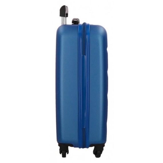 Roll Road Mala de Cabine / Trolley 55cm 4 Rodas FLEX Azul | Ref. 186.5849463A Roll Road Mala de Cabine / Trolley 55cm 4 Rodas FLEX Azul | Ref. 186.5849463A