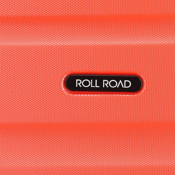 Roll Road Mala de Cabine / Trolley 55cm 4 Rodas FLEX Coral | Ref. 186.5849465A