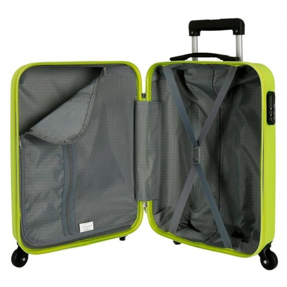 Roll Road Mala de Cabine / Trolley 55cm 4 Rodas FLEX Pistachio | Ref. 186.5849466A
