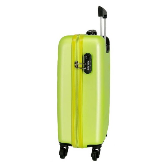Roll Road Mala de Cabine / Trolley 55cm 4 Rodas FLEX Pistachio | Ref. 186.5849466A