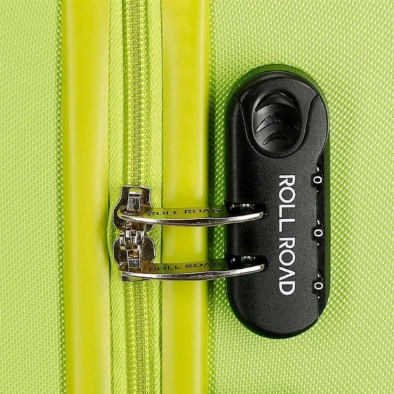 Roll Road Mala de Cabine / Trolley 55cm 4 Rodas FLEX Pistachio | Ref. 186.5849466A