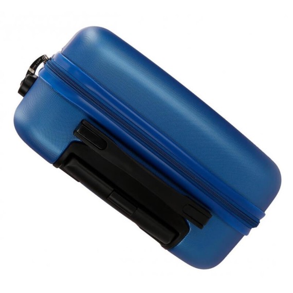 Roll Road Mala de Viagem / Trolley Médio 65cm 4 Rodas FLEX Azul | Ref. 186.5849463B