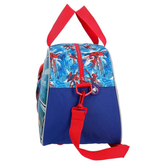 Saco de Viagem 40cm SPIDERMAN STREET Azul - Ref. 186.2383261(5) Saco de Viagem 40cm SPIDERMAN STREET Azul - Ref. 186.2383261(5)