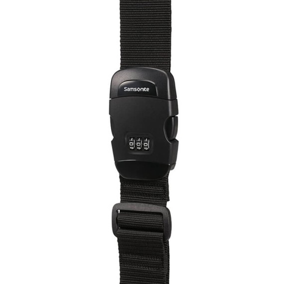 Samsonite Cinta de Bagagem com Tripla Combinação Preto - Ref. 92CO105809