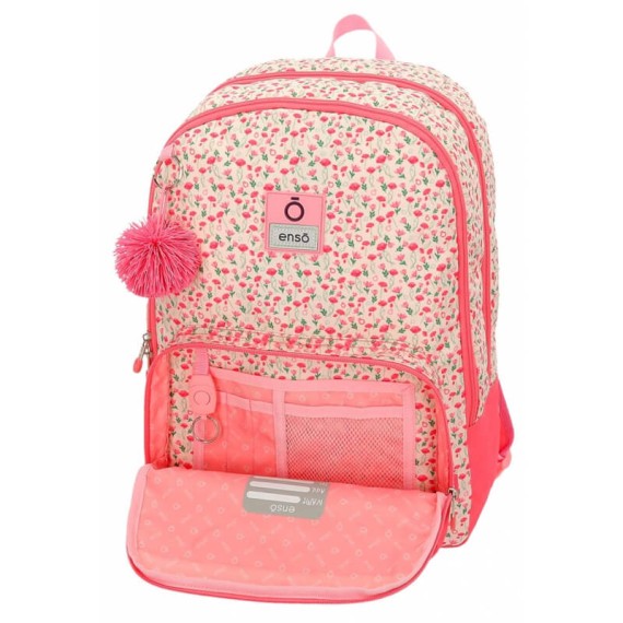 Mochila Escolar 46cm Adaptável Enso IMAGINE Rosa | Ref. 186.92124B1 Mochila Escolar 46cm Adaptável Enso IMAGINE Rosa | Ref. 186.92124B1