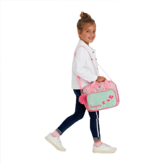 Necessaire Lancheira Adaptável Enso IMAGINE Rosa | Ref. 186.9214561