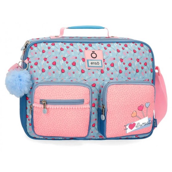 Enso Pasta Escolar I LOVE SWEETS Azul - Ref. 186.9235361