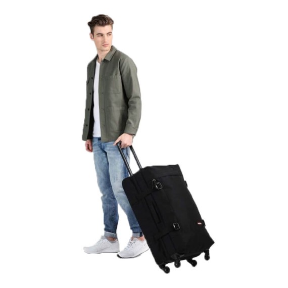 Mala/Trolley de Viagem Grande 75cm 4 Rodas Spinner Eastpak TRANS4 L Preto - Ref. 267.82L008(1)