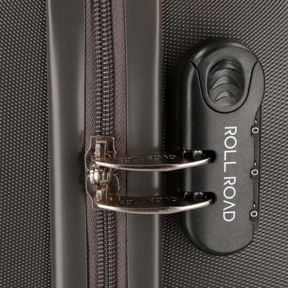 Mala de Viagem / Trolley Grande 75cm 4R ROLL ROAD Flex Antracite | Ref. 186.5849461C