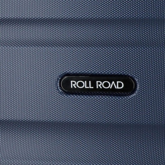 Roll Road Mala/Trolley de Viagem Médio 65cm 4 Rodas Spinner FLEX Azul Marinho - Ref. 186.5849462B(7) Roll Road Mala/Trolley de Viagem Médio 65cm 4 Rodas Spinner FLEX Azul Marinho - Ref. 186.5849462B(7)