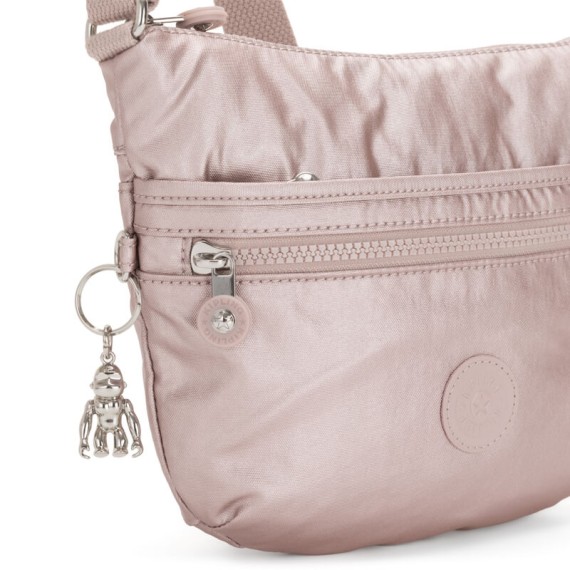 Kipling Bolsa de Tiracolo Pequena ARTO S Metallic Rose - Ref. 187.K10146G45(4)