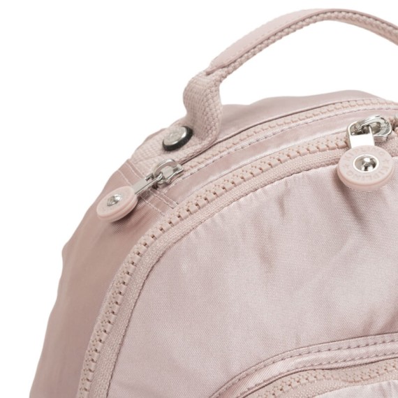 Kipling Mochila Pequena SEOUL S Metallic Rose - Ref. 187.KI3789G45(4)