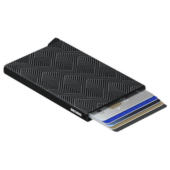 Secrid CARDPROTECTOR Laser Structure Black | Ref. 297.CLA-SB
