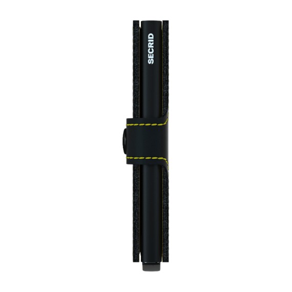Secrid MINIWALLET Matte Black & Yellow | Ref. 297.MM-P-Y Secrid MINIWALLET Matte Black & Yellow | Ref. 297.MM-P-Y